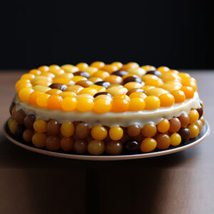Glub jamun cake